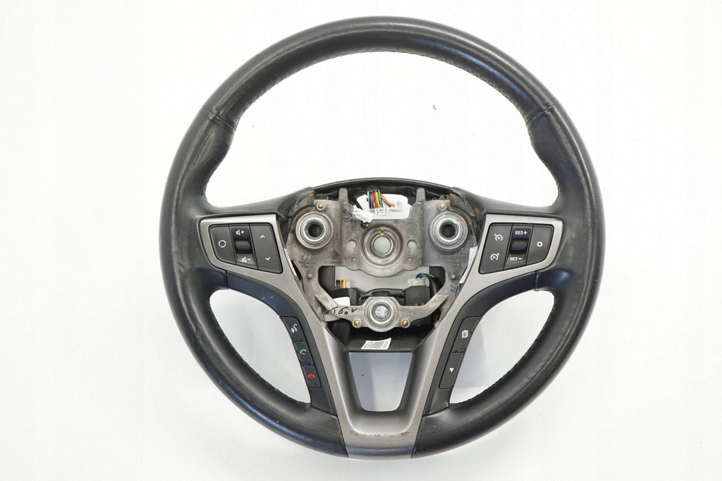 HYUNDAI I40 LIFT STEERING WHEEL LEATHER BLACK MULTI HEATED 561103ZCB0VGR