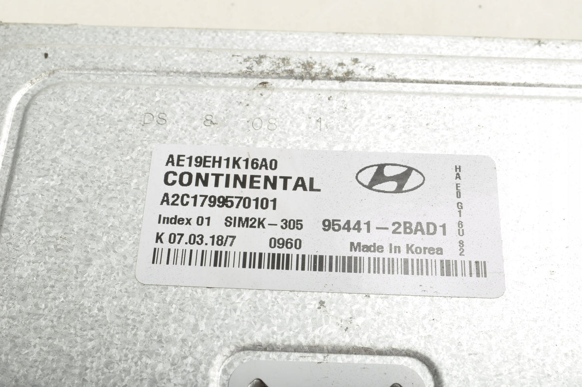 HYUNDAI IONIQ 1.6 GDI Hybrid 141HP ENGINE CONTROLLER MODULE 391A1-03HK1