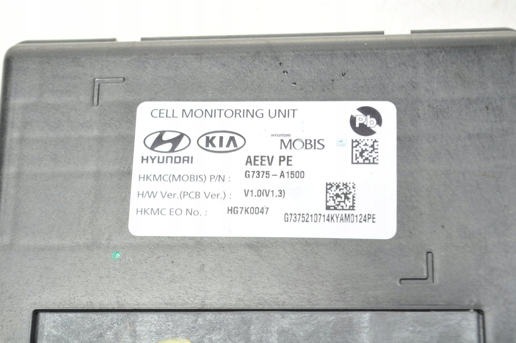 HYUNDAI IONIQ MODULE CONTROLLER battery management G7375-A1500
