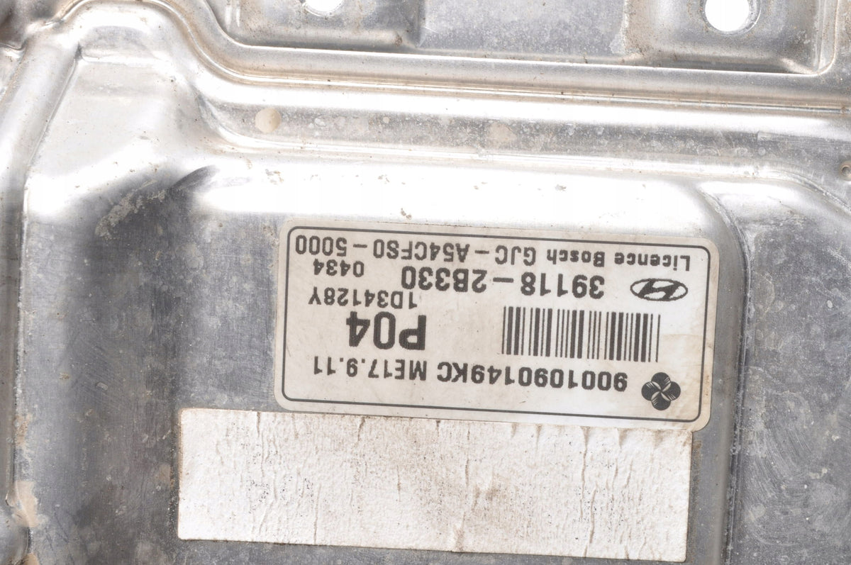 HYUNDAI IX20 1.4 16V 90KM COMPUTER ENGINE DRIVER 39118-2B330