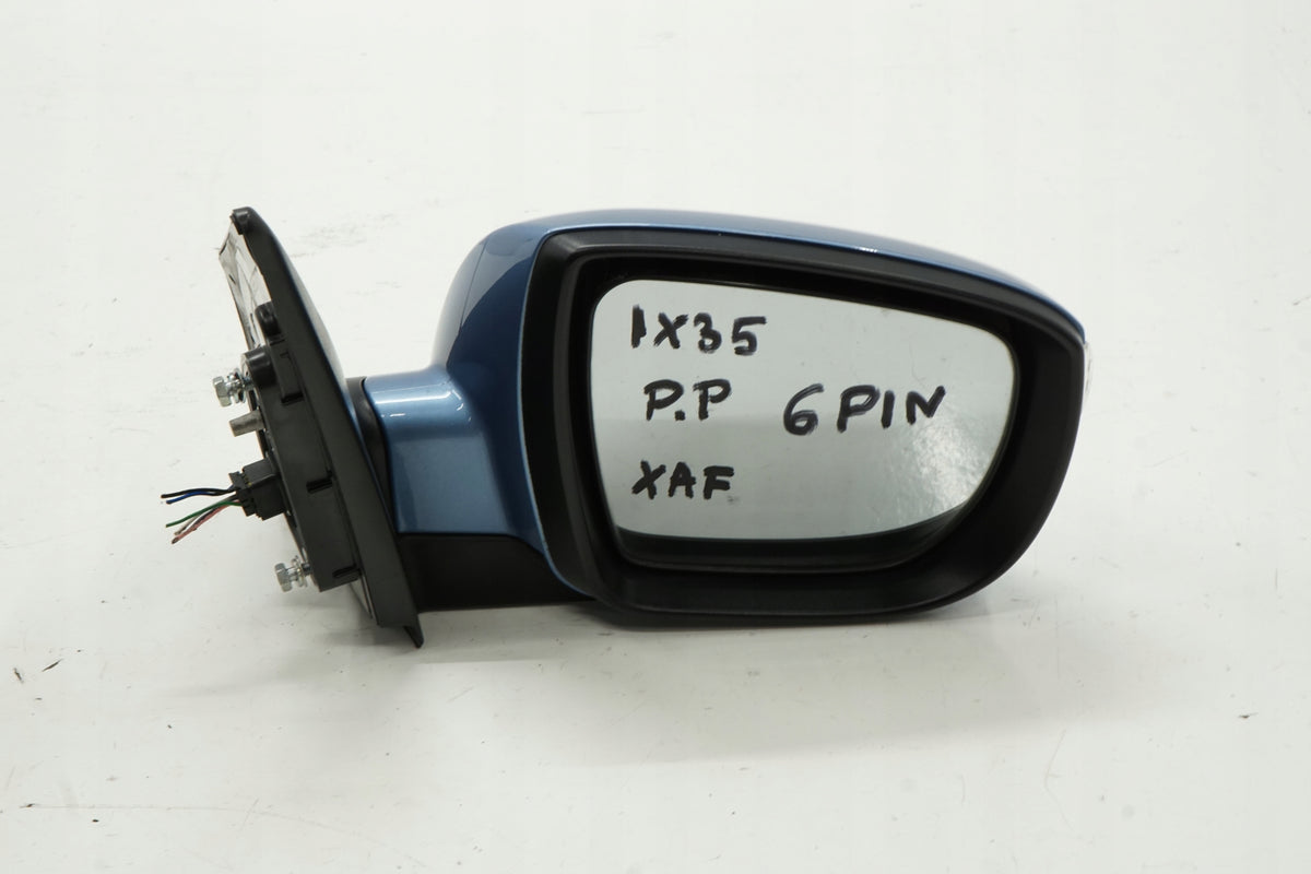 HYUNDAI IX35 13R MIRROR RIGHT 6PIN XAF ANGLIK UK