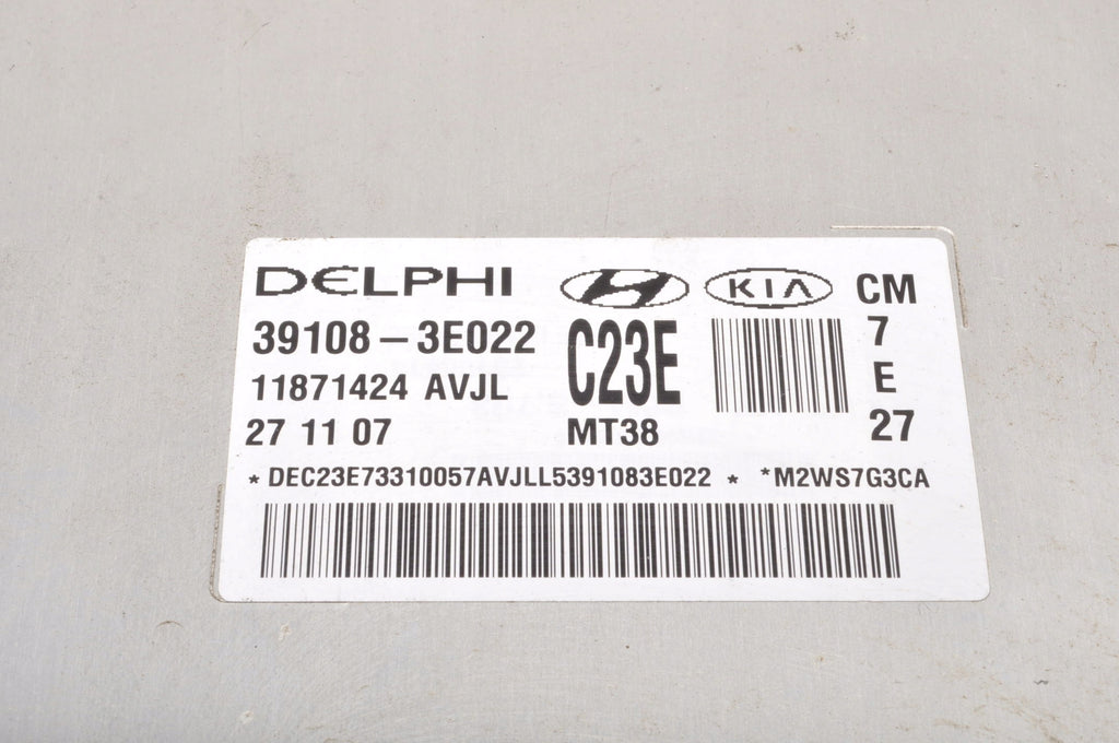 HYUNDAI SANTA FE II COMPUTER ENGINE DRIVER 39108-3E022