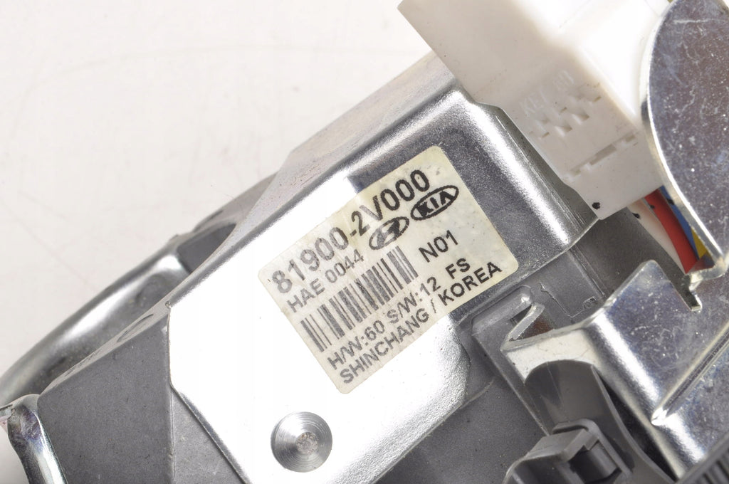 HYUNDAI VELOSTER AND STEERING WHEEL LOCK 81900-2V000