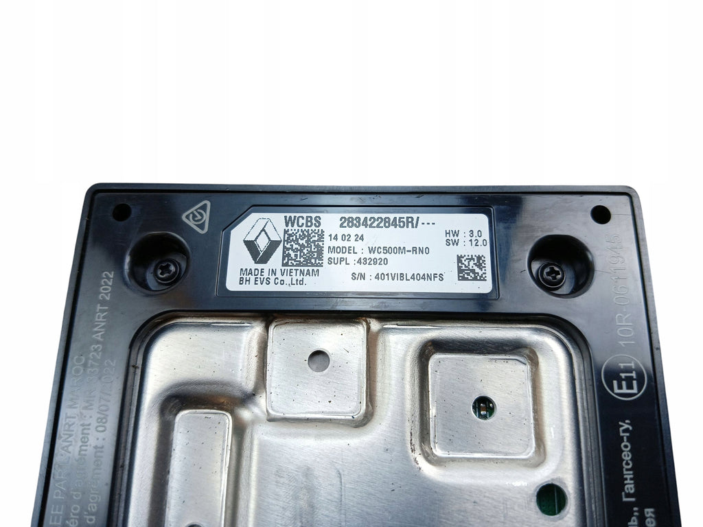 INDUCTION CHARGER RENAULT CAPTUR II CLIO V 283422845R