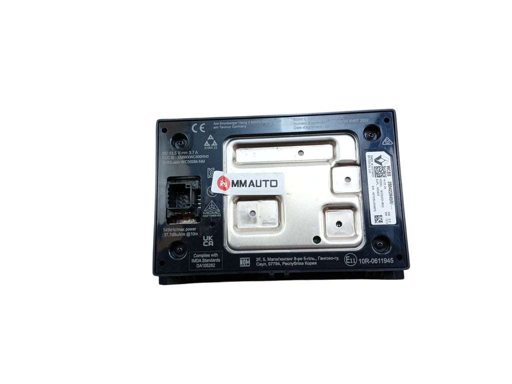 INDUCTION CHARGER RENAULT CAPTUR II CLIO V 283422845R