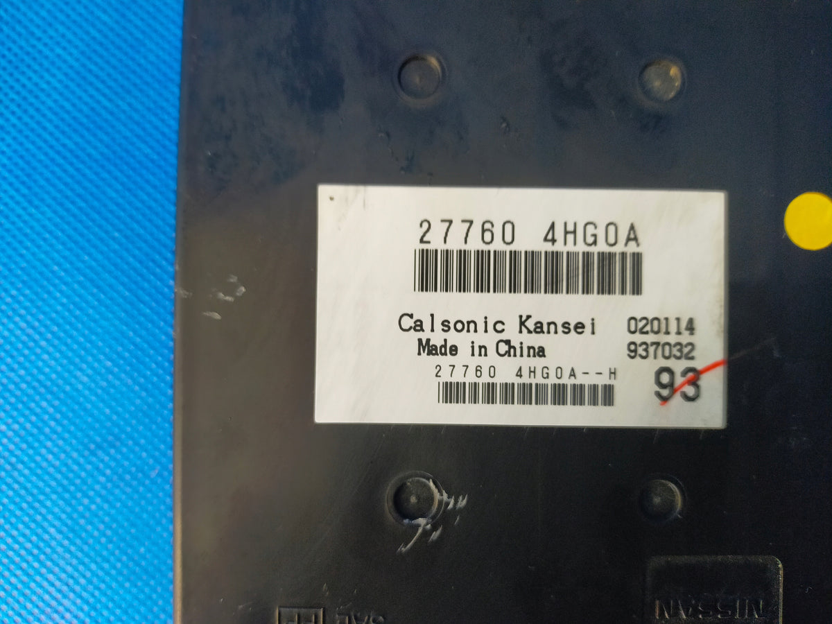 INFINITI Q50 S 3.5 HYBRID AIR CONDITIONING MODULE 277604HG0A 2014R