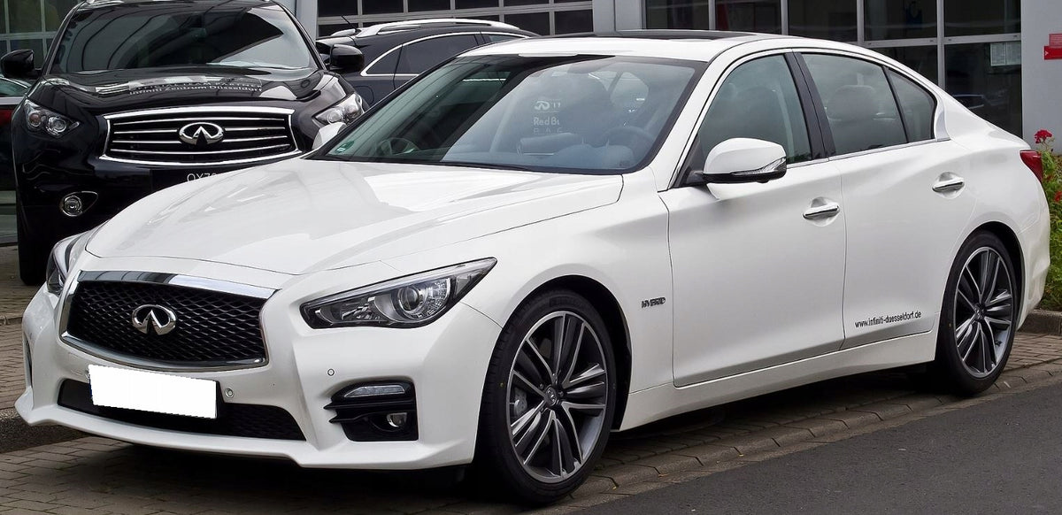 INFINITI Q50 S 3.5 HYBRID DOOR HANDLE RIGHT REAR 2014R