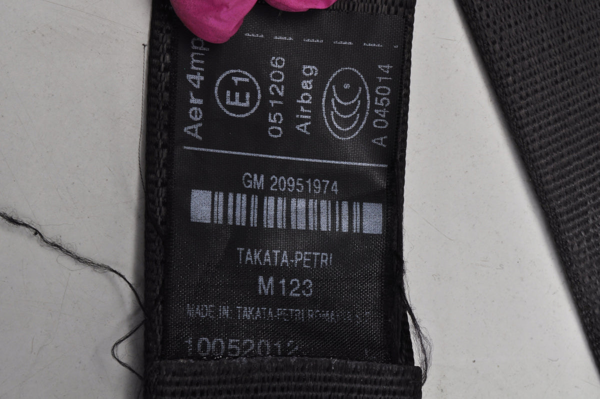 INSIGNIA A SEAT BELT LEFT FRONT HB 5D TENSIONER 20951974