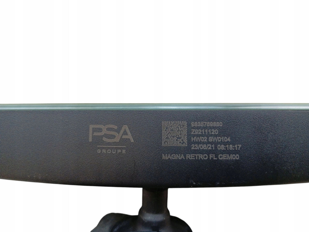 INTERIOR REAR-VIEW MIRROR CITROEN C5 X C5X PEUGEOT 308 III 9835769880