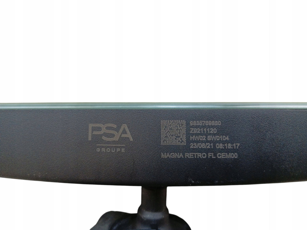 INTERIOR REAR-VIEW MIRROR CITROEN C5 X C5X PEUGEOT 308 III 9835769880