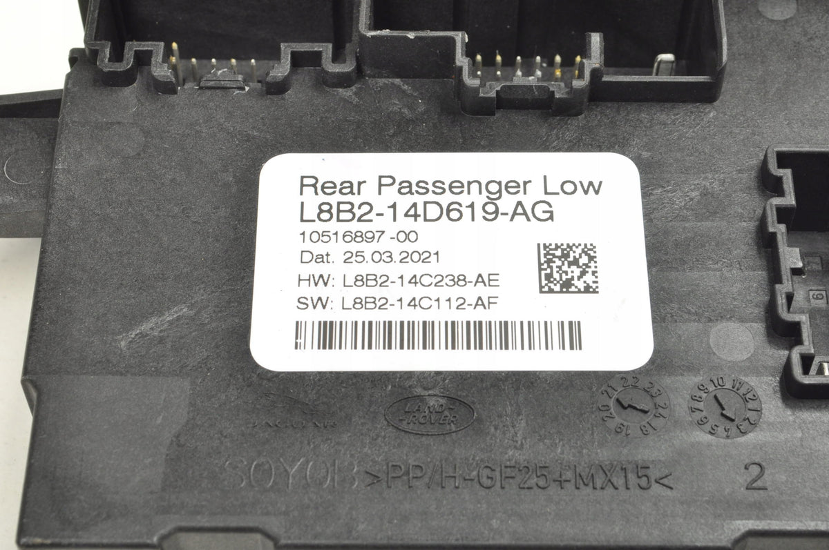 JAGUAR I-PACE X590 DOOR MODULE REAR L8B2-14D619-AG