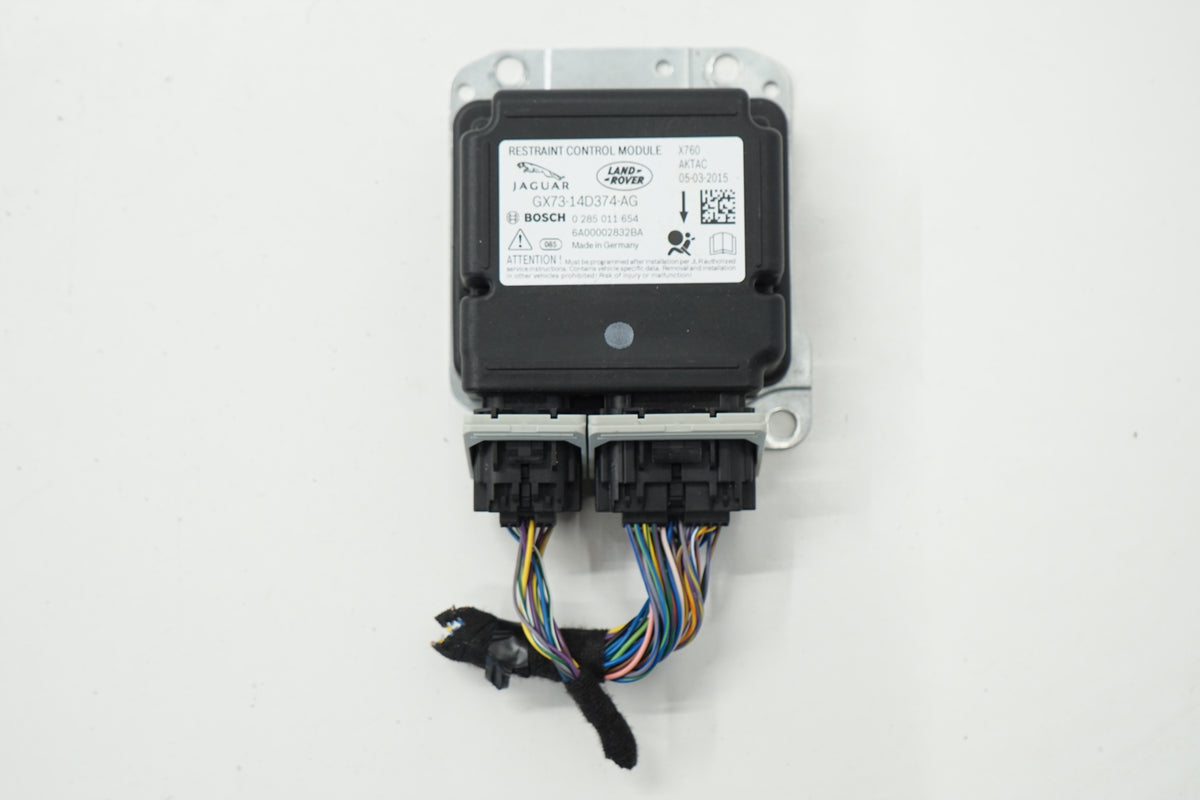 JAGUAR XE X760 15R SENSOR MODULE AIRBAG GX73-14D374-AG