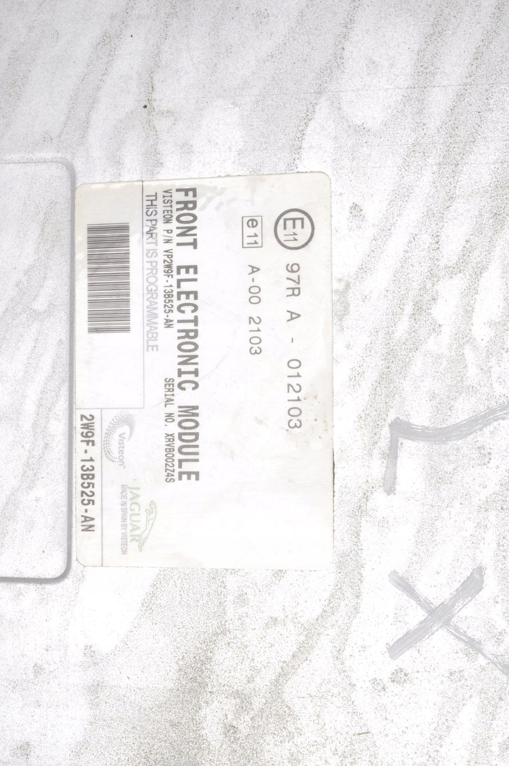 JAGUAR XJ X350 RELAY MODULE 97RA-012103
