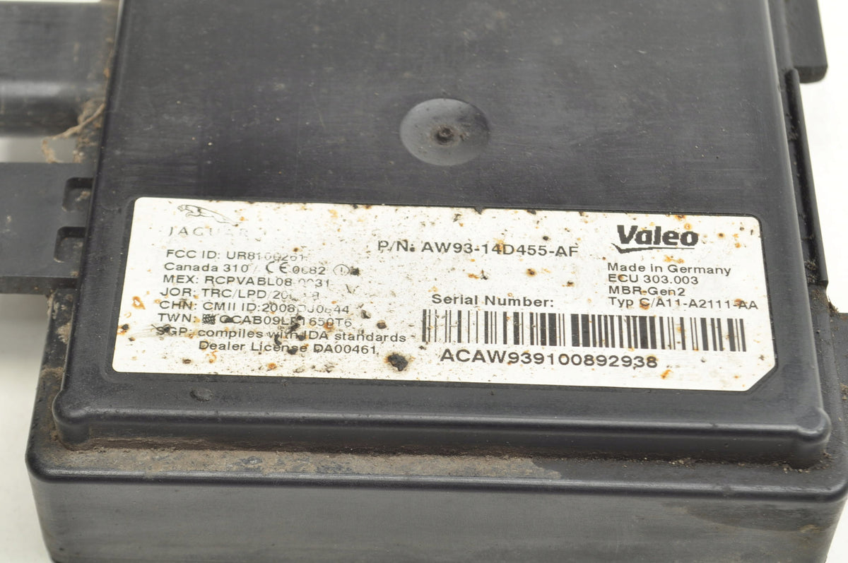 JAGUAR XJ X351 MODULE DRIVER AW93-14D455-AF