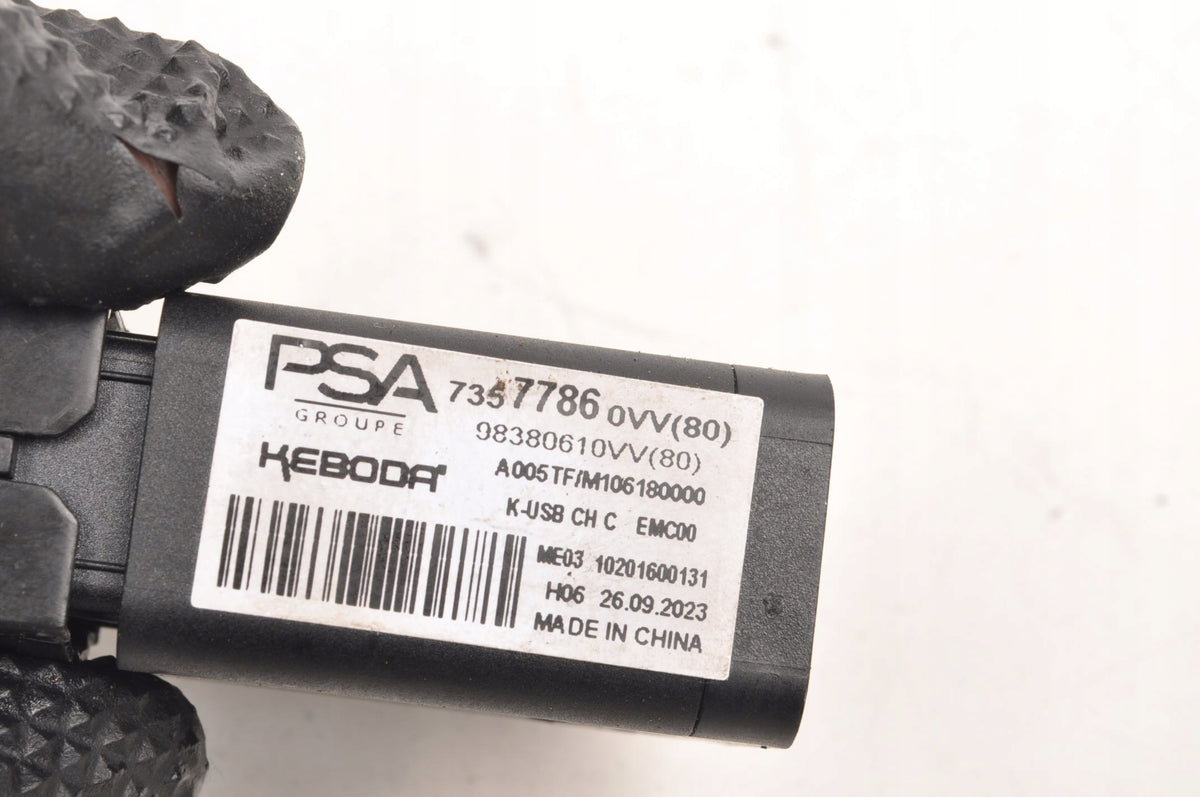 JEEP AVENGER FIAT 600 E PORT USB INPUT 73577860VV