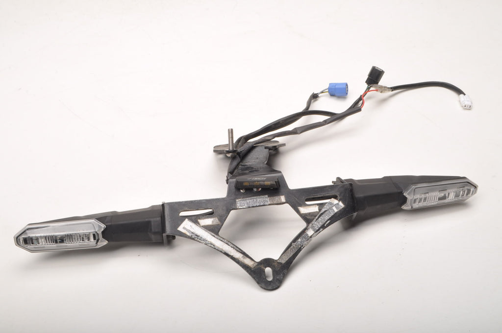 KAWASAKI ZR 900 LICENSE PLATE MOUNT + TURN SIGNALS