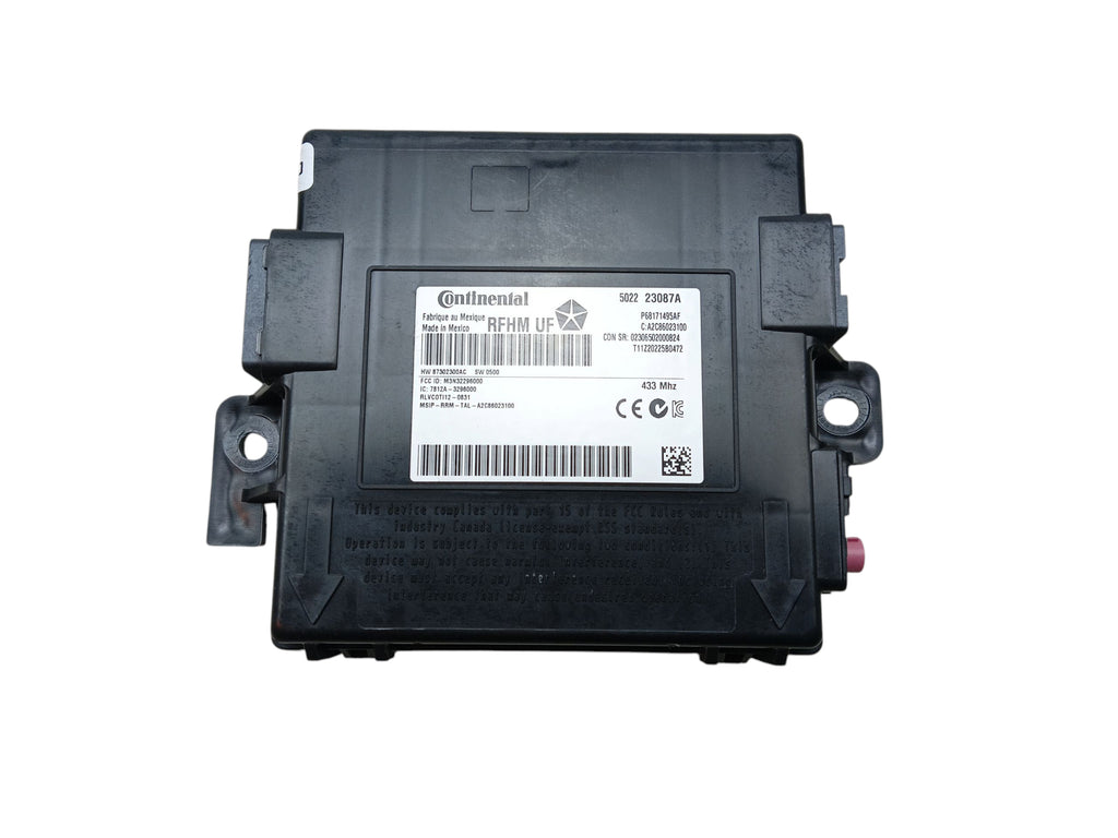 KEYLESS DRIVER MODULE CHRYSLER 200C II (2014-2016) 87302300AC 68171495AF