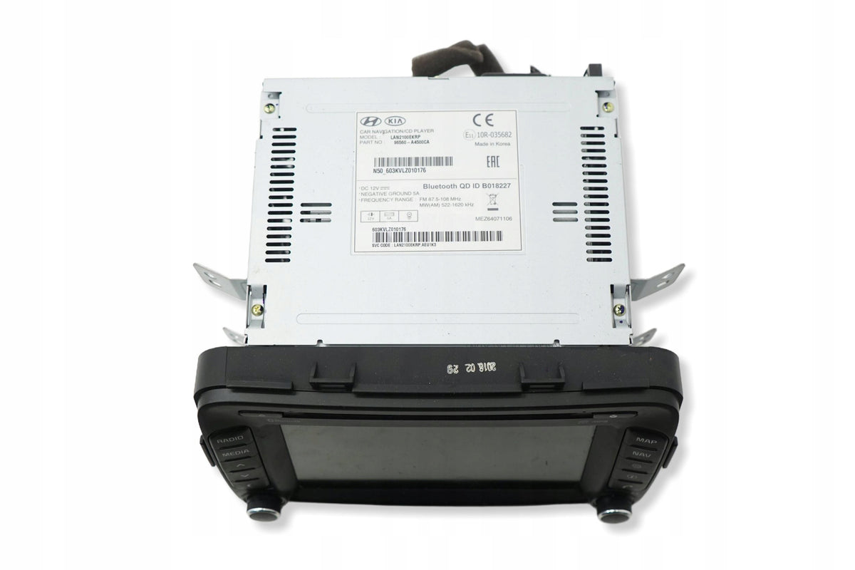 KIA CARENS IV 16R RADIO NAVIGATION 96560-A4500CA