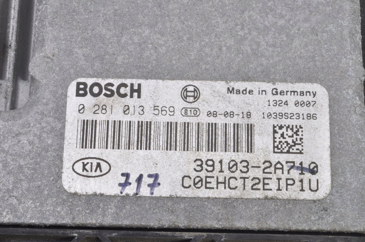 KIA CEED I 1.6 CDTI 115HP COMPUTER ENGINE DRIVER 39103-2A710