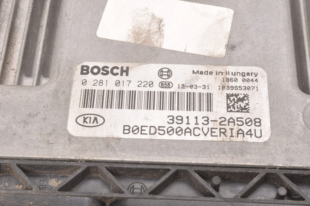 KIA CEED I LIFT 1.6 CDTI 115HP COMPUTER ENGINE DRIVER 39113-2A508