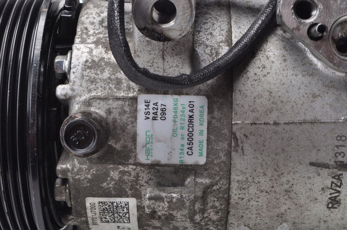 KIA CEED III 1.5 T-GDI 160KM AIR CONDITIONING COMPRESSOR 97701J7000 2022R