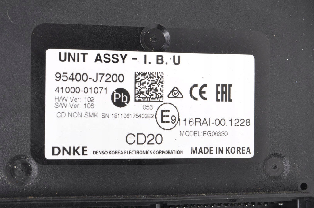 KIA CEED III MODULE RELAY ASSY 95400-J7200