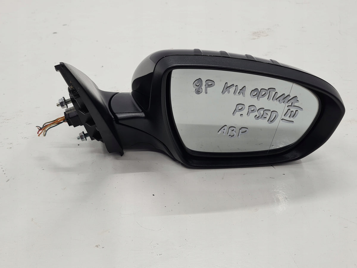 KIA OPTIMA III MIRROR RIGHT 8PIN ARCHBISHOP ENGLISH
