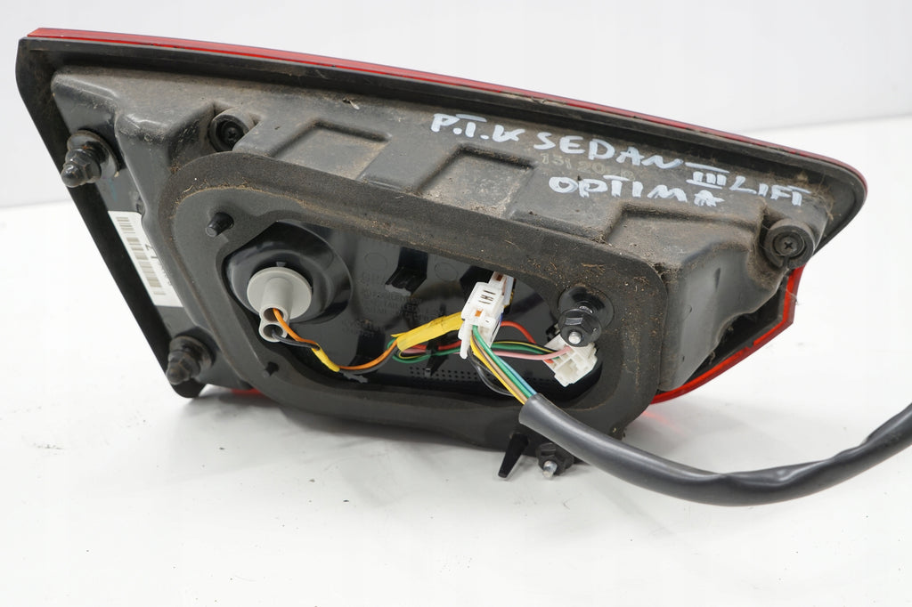 KIA OPTIMA III SEDAN LIFT 13R LAMP RIGHT REAR IN LED FLAP 92404-2T6