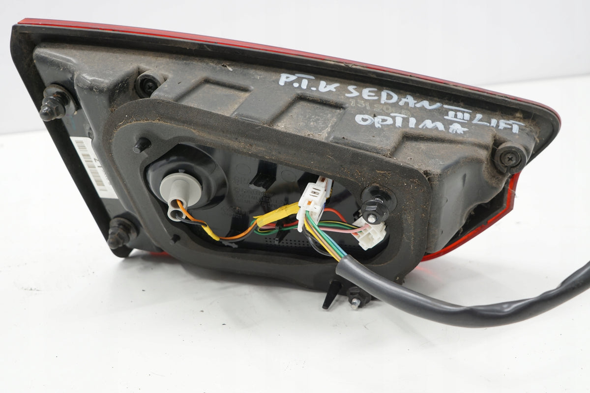 KIA OPTIMA III SEDAN LIFT 13R LAMP RIGHT REAR IN LED FLAP 92404-2T6