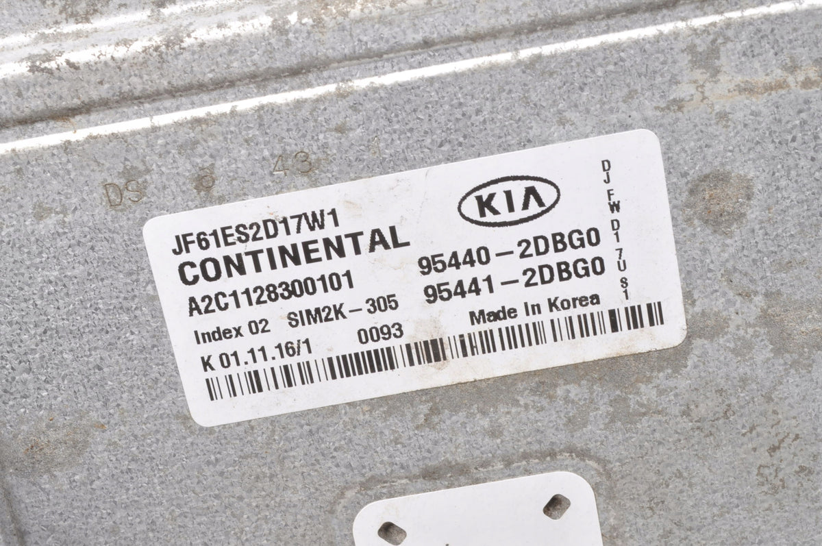 KIA OPTIMA IV 1.7 CDTI 141HP COMPUTER ENGINE DRIVER 95440-2DBG0