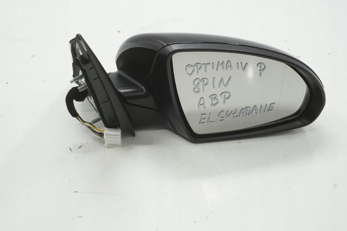 KIA OPTIMA IV 17R MIRROR RIGHT 8PIN ABP ANGLIK UK