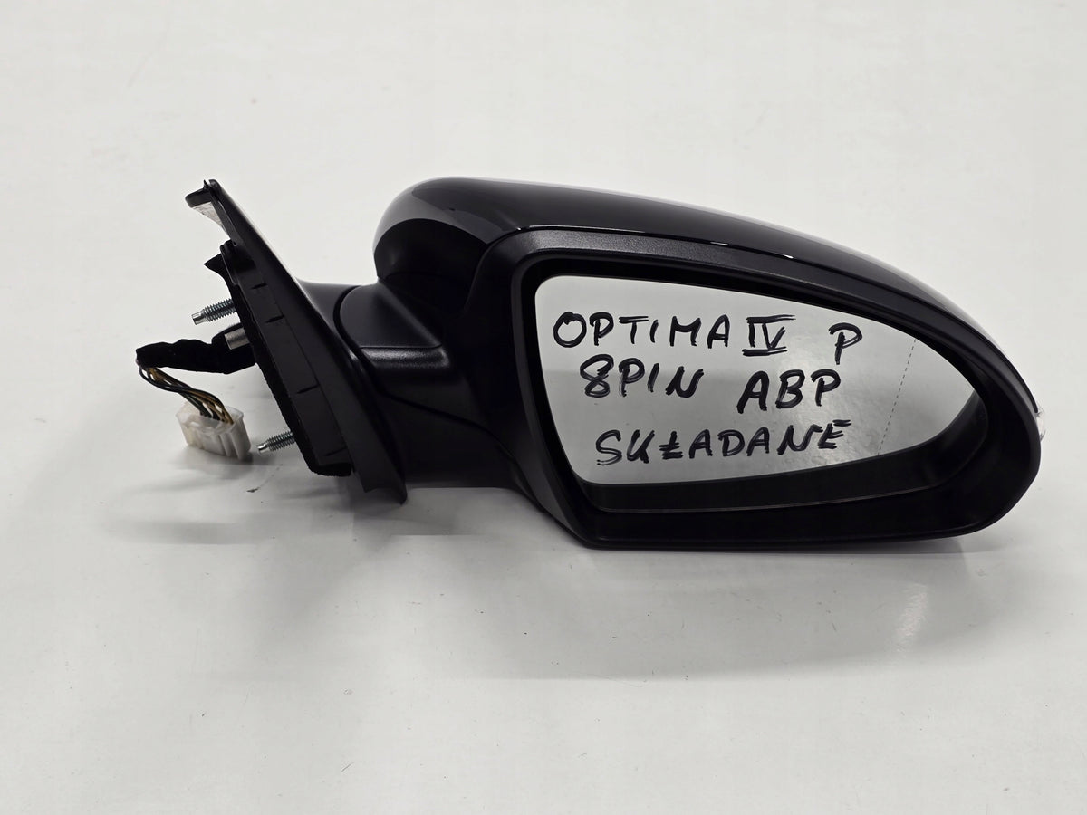 KIA OPTIMA IV 18R MIRROR RIGHT 8PIN ABP ANGLIK UK
