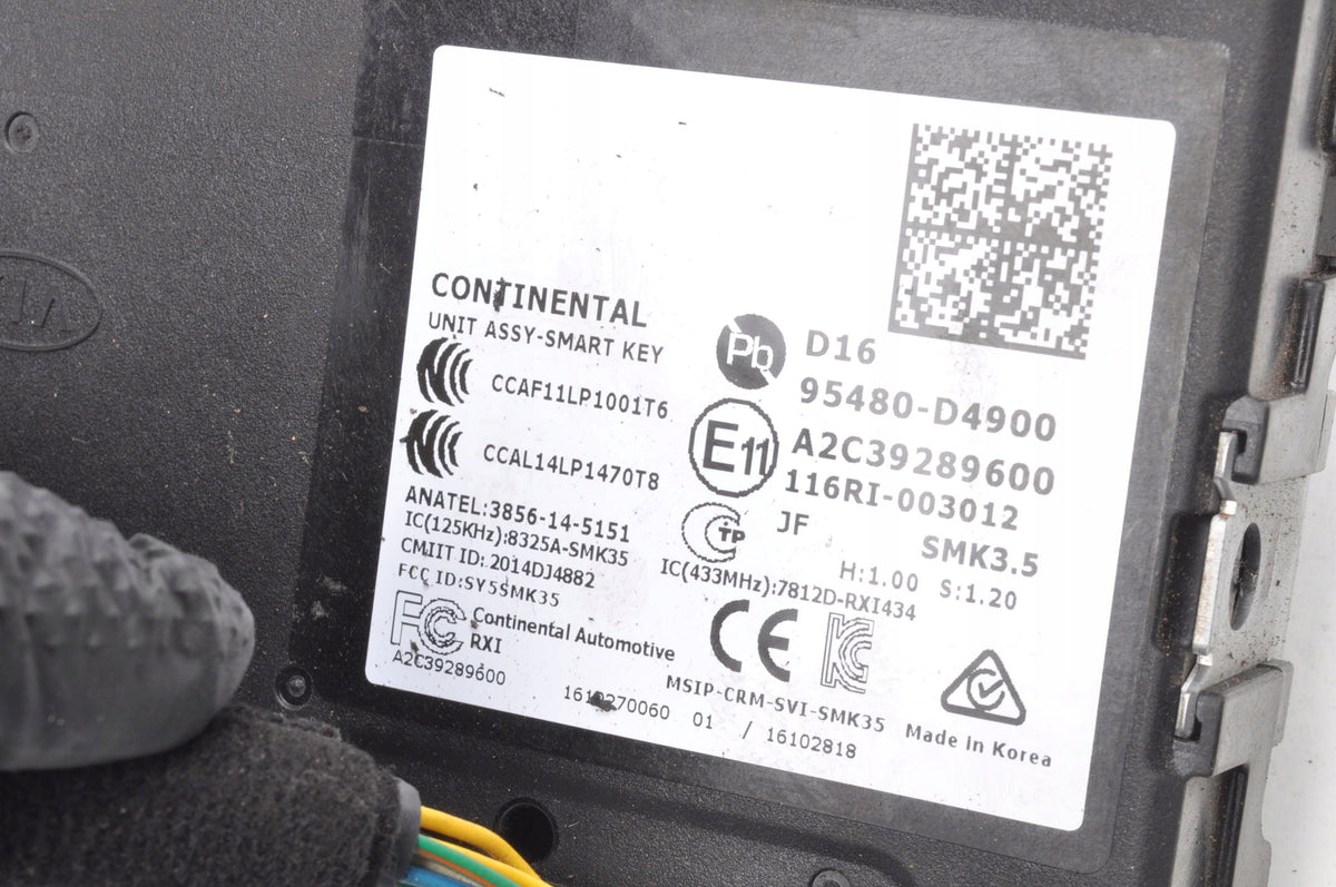 KIA OPTIMA IV RELAY MODULE ASSY 95480-D4900