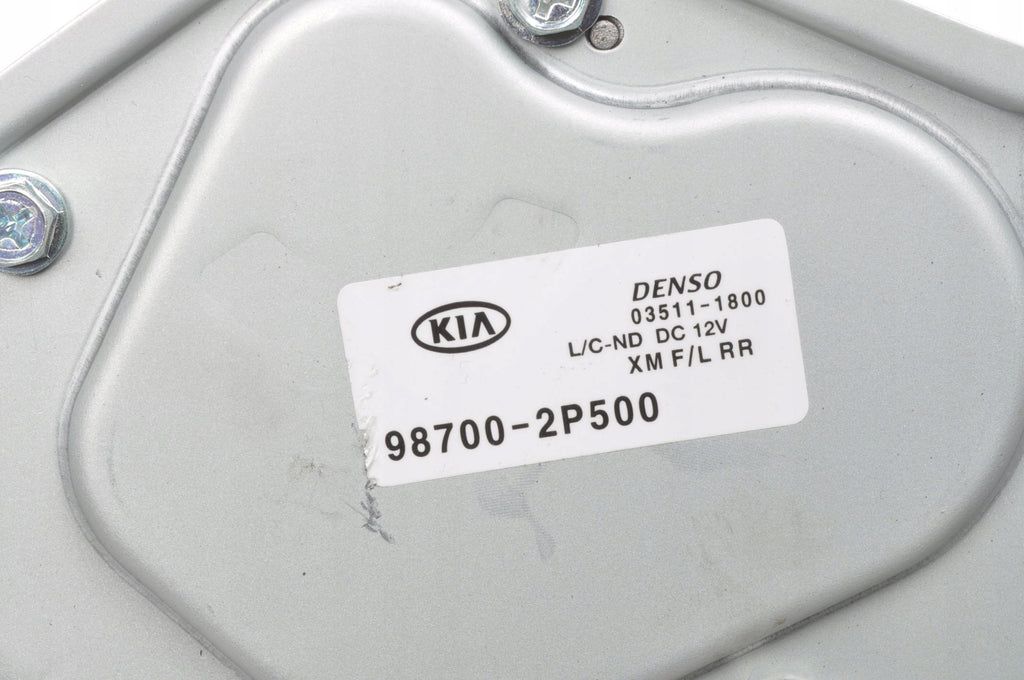 KIA SORENTO II WIPER MOTOR REAR 98700-2P500 LIFT
