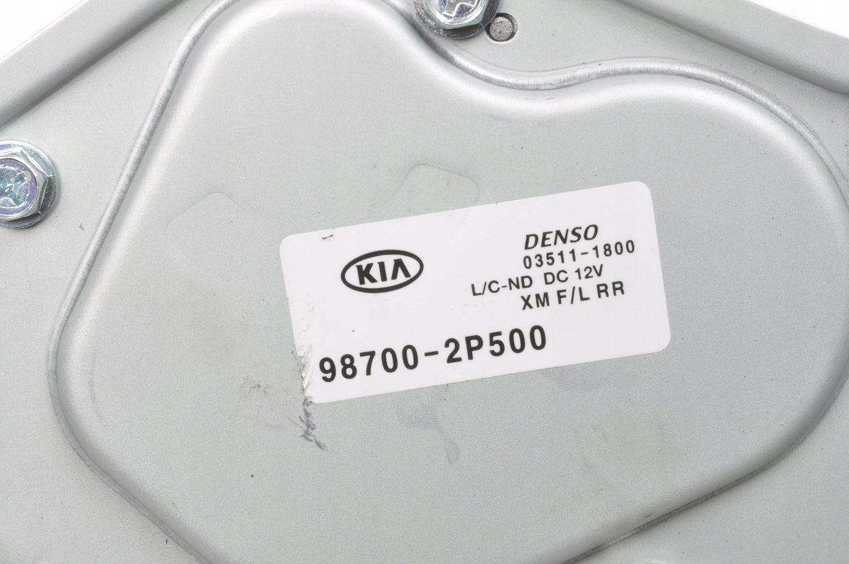 KIA SORENTO II WIPER MOTOR REAR 98700-2P500 LIFT