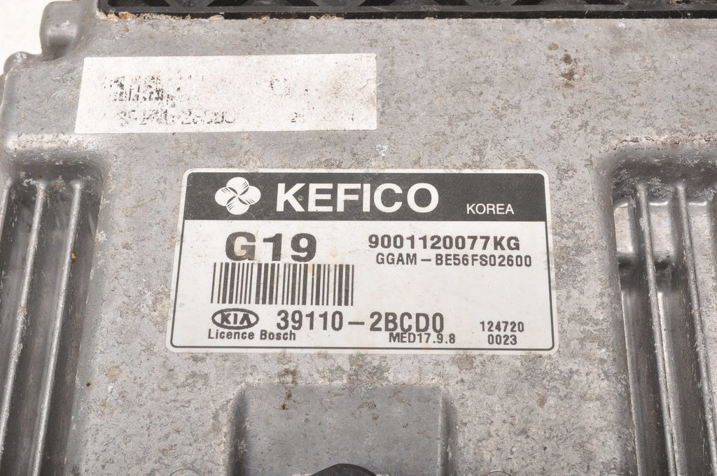 KIA SOUL I 1.6 GDI 140KM COMPUTER ENGINE DRIVER 39110-2BCD0