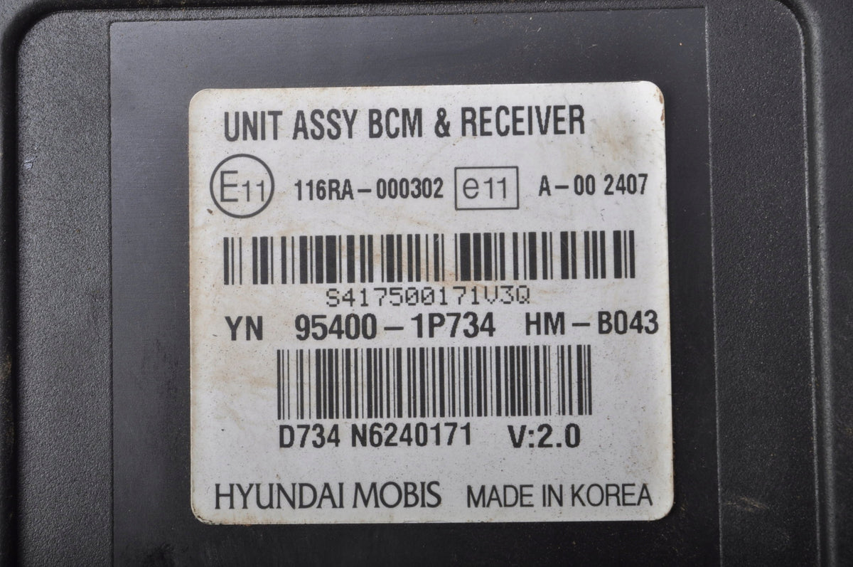 KIA VENGA COMFORT MODULE 95400-1P734