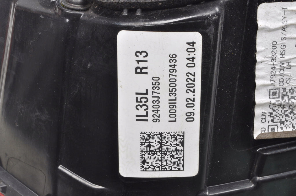 KIA X-CEED LAMP LEFT REAR FLAP J7924-33200 J7924-33210