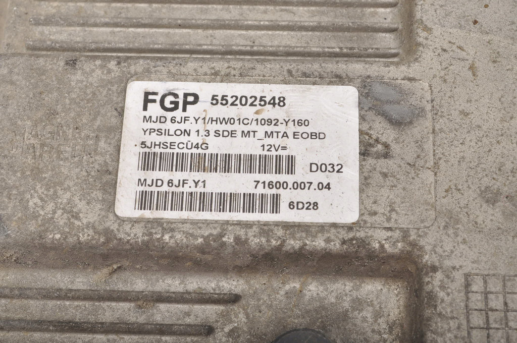 LANCIA YPSILON 1.2 8V MOTOR CONTROLLER 55202548