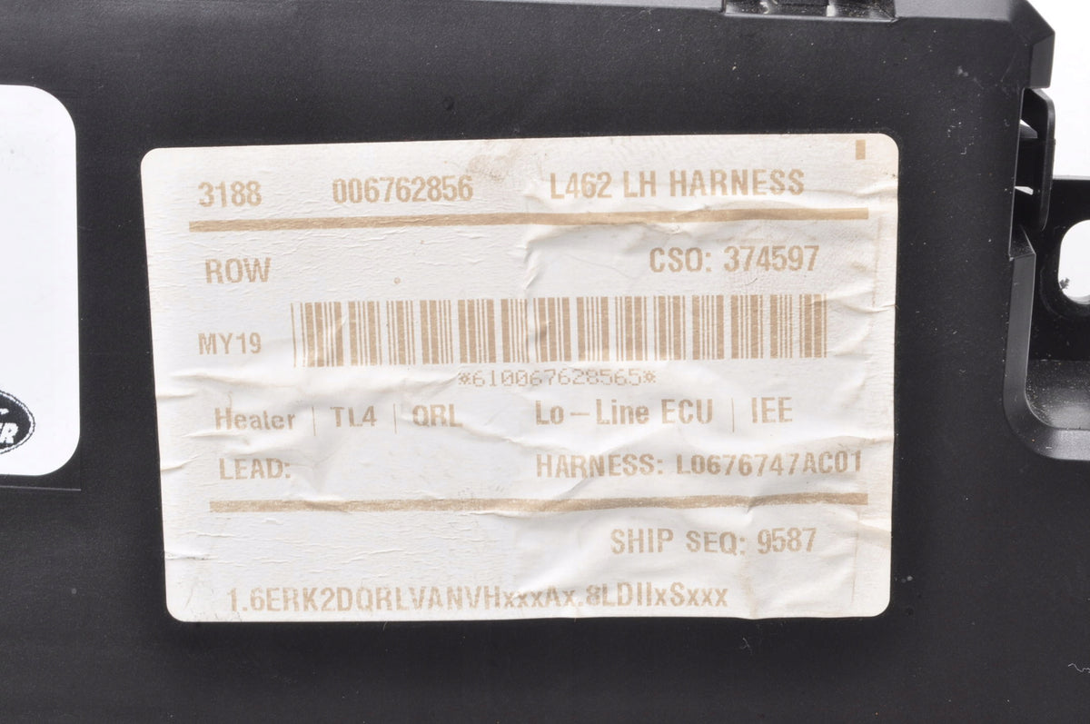 LAND ROVER DISCOVERY L462 SEAT CONTROLLER MODULE RIGHT FRONT HY32-14D600-AB