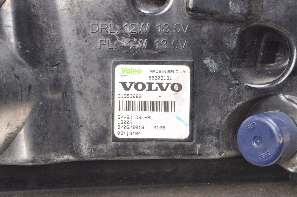 LED LAMP LEFT VOLVO S60 V60 31353289