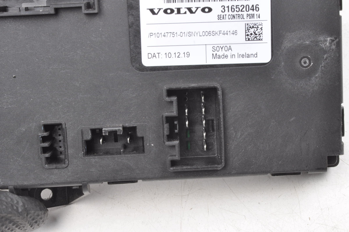 LEFT DRIVER'S SEAT CONTROL MODULE VOLVO S60 III V60 II 31652046