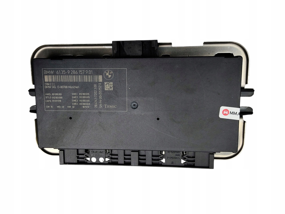 LIGHT CONTROLLER MODULE BMW X3 F25 (2010-2014) 9286157