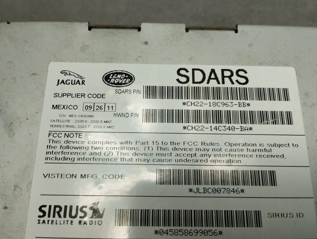 Land Rover Range Rover Sport L320 GPS MODULE CH2214C340BA