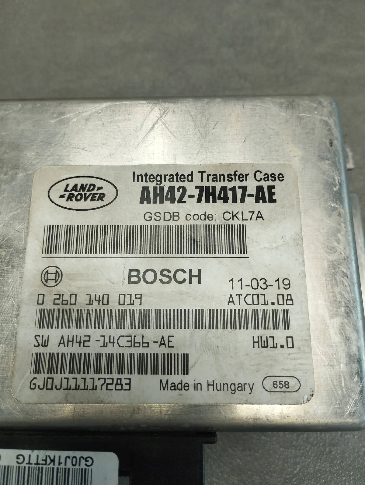 Land Rover Range Rover Sport L320 MODULE DRIVER 0260140019