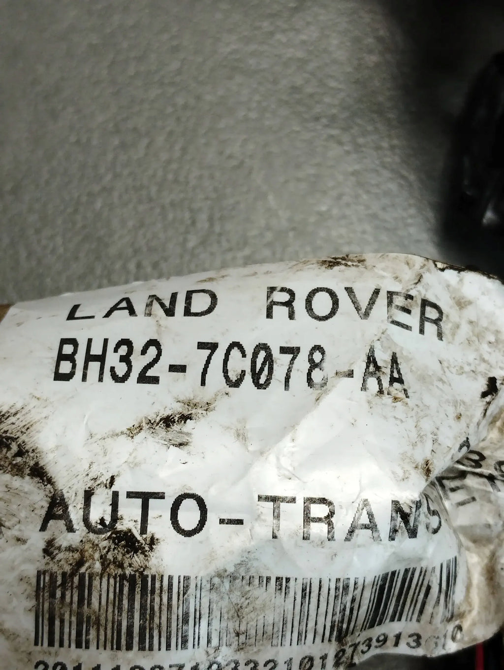 Land Rover Range Rover Sport L320 WIRING HARNESS BH327C078AA