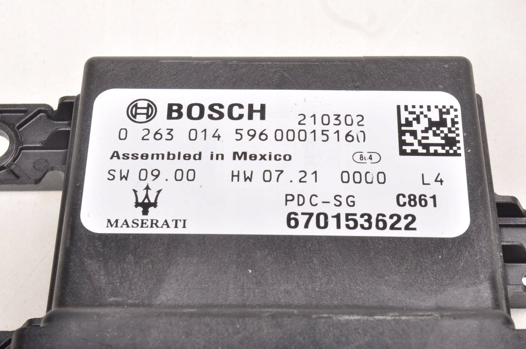 MASERATI GHIBLI III LIFT MODULE PDC PARKTRONIC 670153622