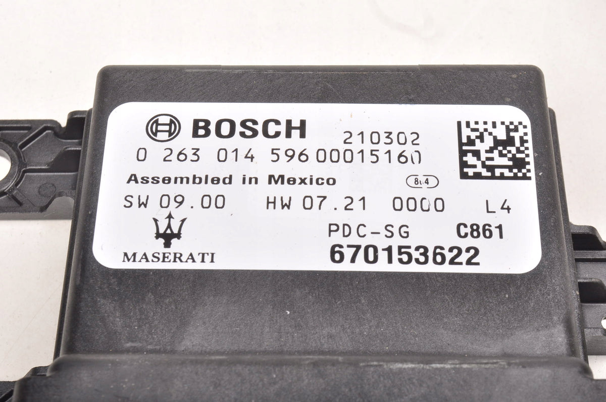 MASERATI GHIBLI III LIFT MODULE PDC PARKTRONIC 670153622