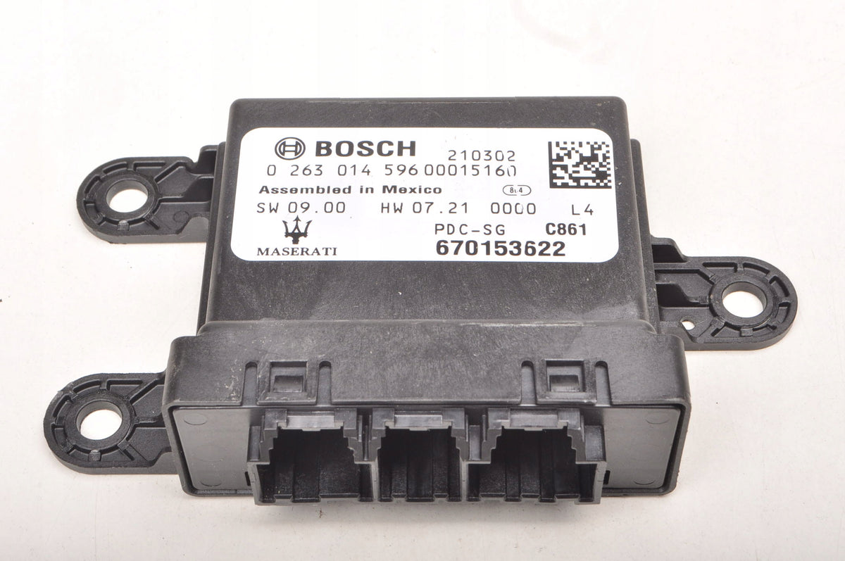 MASERATI GHIBLI III LIFT MODULE PDC PARKTRONIC 670153622