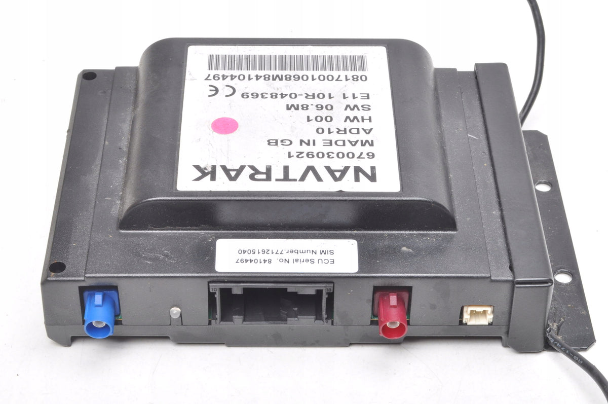MASERATI GHIBLI III NAVIGATION CONTROLLER MODULE 670030921